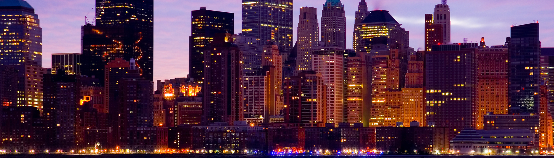 City View During The Night